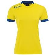 Lyhythihainen t-paita Kempa  T-shirt  Jaune pour Femme  EU S
