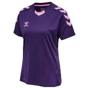 T-paidat & Poolot hummel  T-shirt  hmlCORE XK Poly Jersey S/S Femme  E...