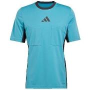 Lyhythihainen t-paita adidas  T-shirt  Referee 24 bleu  EU S
