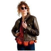 Nahkatakki Superdry  Veste  en cuir Stateside pour Femme  EU M
