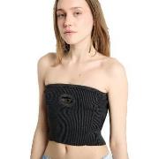 Paita Diesel  Crop-top  M-Clarksvillex noir  EU S