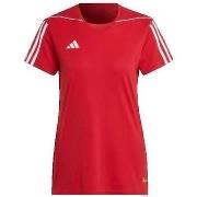 Lyhythihainen t-paita adidas  T-shirt  Tiro 23 League rouge  EU M