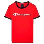 Lyhythihainen t-paita Champion  T-shirt  rouge  EU S