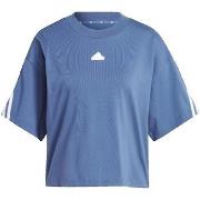 Lyhythihainen t-paita adidas  T-shirt  Future Icons bleu femme  EU S