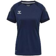 Lyhythihainen t-paita hummel  T-shirt  Lead Poly Femme  EU L