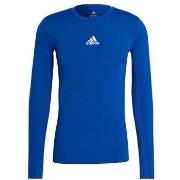 T-paidat pitkillä hihoilla adidas  Techfit Compression  EU L