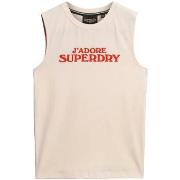 Hihattomat paidat / Hihattomat t-paidat Superdry  Débardeur  Sport Lux...