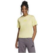 Lyhythihainen t-paita adidas  T-shirt  Z.N.E manches courtes jaune  EU...