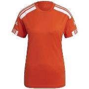 Lyhythihainen t-paita adidas  T-shirt  Squadra 21 orange  EU S