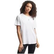 Lyhythihainen t-paita Superdry  T-shirt  Coupe ample Blanc  EU S