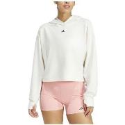 Svetari adidas  Sweat à capuche  Power Hoodie blanc ample femme  EU S