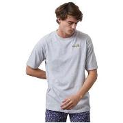 Lyhythihainen t-paita Altonadock  T-shirt  gris manches courtes  EU S