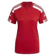 Lyhythihainen t-paita adidas  T-shirt  Squadra 21 rouge  EU S