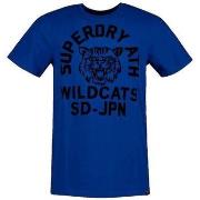 Lyhythihainen t-paita Superdry  T-shirt  Track   Field Athletic  EU M