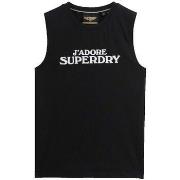 Hihattomat paidat / Hihattomat t-paidat Superdry  Débardeur  Sport Lux...
