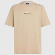 Lyhythihainen t-paita Karl Lagerfeld  REG BACK FRAME TEE  EU S