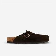 Sandaalit BIRKENSTOCK  Boston Soft Footbed Suede  Mocha  44
