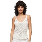 Hihattomat paidat / Hihattomat t-paidat Superdry  Débardeur  Crochet C...