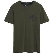 Lyhythihainen t-paita Superdry  T-shirt  Tokyo Graphic kaki  EU XL
