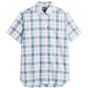 Lyhythihainen paitapusero Superdry  Chemise  à manches longues légère ...