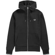 Svetari Fred Perry  Fp Hooded Zip Through Sweatshirt  EU XXL
