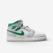 Kengät Nike  Air  1 Mid White Pure Platinum Pine Green (GS)  39