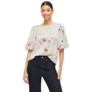 Paita Vila  Top Hinda - Optical Snow  FR 34