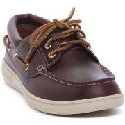 Tennarit Timberland  BURGUNDY BOAT SHOES  42