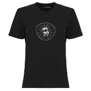 Lyhythihainen t-paita Karl Lagerfeld  IKON RS CIRCLE T-SHIRT  EU S