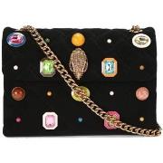 Olkalaukut Kurt Geiger London  Md Kensington Gems Black  Yksi Koko