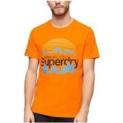 Lyhythihainen t-paita Superdry  M1011911A  EU XL
