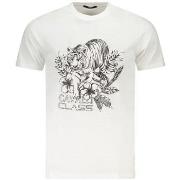 Lyhythihainen t-paita Roberto Cavalli  txt60rjd060bi005332xl  EU XXL