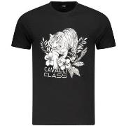 Lyhythihainen t-paita Roberto Cavalli  txt60rjd060ne050512xl  EU XXL