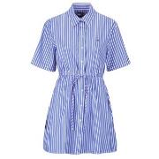 Lyhyt mekko Tommy Jeans  TJW MINI STRIPE SHIRT DRESS  EU S