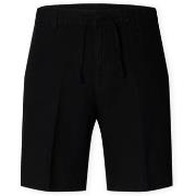 Shortsit & Bermuda-shortsit Selected  Noos Regular-Leroy Linen Shorts ...