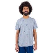 Lyhythihainen t-paita Brava Fabrics  Splash Paint T-Shirt - Grey  EU S