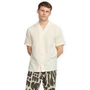 Lyhythihainen paitapusero Revolution  Cuban Shirt 3927 - Off White  EU...