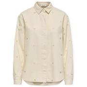 Paitapusero / Kauluspaita Only  Vera Heart Shirt - Ecru  EU M