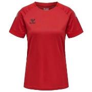 Lyhythihainen t-paita hummel  T-shirt  hmlLEAD S/S Poly Jersey Femme  ...