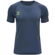 Lyhythihainen t-paita hummel  T-shirt  Led Pro Bleu  EU S