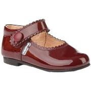 Balleriinat Angelitos  1502 MERCEDITAS CHAROL CON VELCRO Burdeos  18