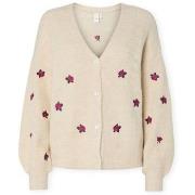 Neuleet / Villatakit Y.a.s  YAS Noos Fleur Cardigan - Birch/Bouquet  E...
