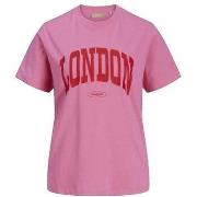 Lyhythihainen t-paita Jack & Jones  T-shirt  col rond manches courtes ...