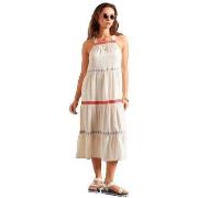 Pitkä mekko Superdry  Robe  sans manches brodée  EU S