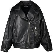 Nahkatakki Superdry  Veste  Edit Hybrid en cuir  EU L