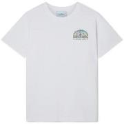 Lyhythihainen t-paita Casablanca  T-SHIRT VUE DE DAMAS WHITE  EU XXL