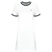 Lyhyt mekko Calvin Klein Jeans  SS CTN MONOGRAM STRIPE TRIM MINI  EU S