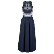 Pitkä mekko Tommy Hilfiger  GOLD BUTTON POPLIN MIX DRESS  EU S