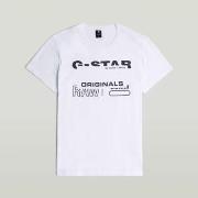 Lyhythihainen t-paita G-Star Raw  Camisetas Hombre Modèle D29501 8415 ...