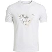 Lyhythihainen t-paita Guess  Cn Ss Triangle Hd Multicolor T  EU M